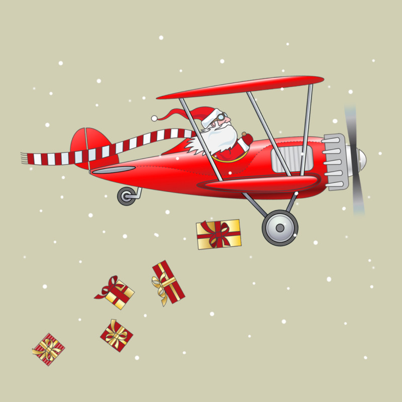 Christmas Santa Claus Pilot Flying Airplane Gift Tee Heavy Core Tee by linhVisuals | Teevron