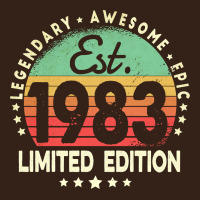 Est. 1983 Vintage 1983 Limited Edition 39th Birthday Retro Pullover Ho Heavy Core Tee | Teevron