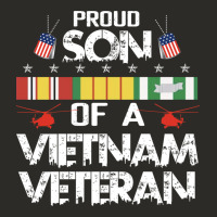 Proud Son Of A Vietnam Veteran Father's Day Heavy Core Tee | Teevron