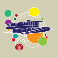 Retro Graphic Design   Frank Lloyd Wright Heavy Core Tee | Teevron