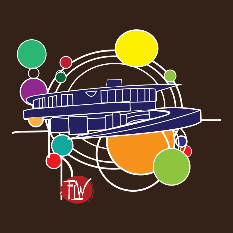 Retro Graphic Design   Frank Lloyd Wright Heavy Core Tee by linhVisuals | Teevron