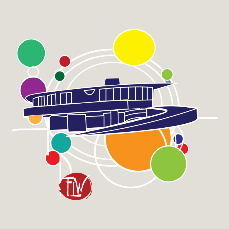 Retro Graphic Design   Frank Lloyd Wright Heavy Core Tee by linhVisuals | Teevron