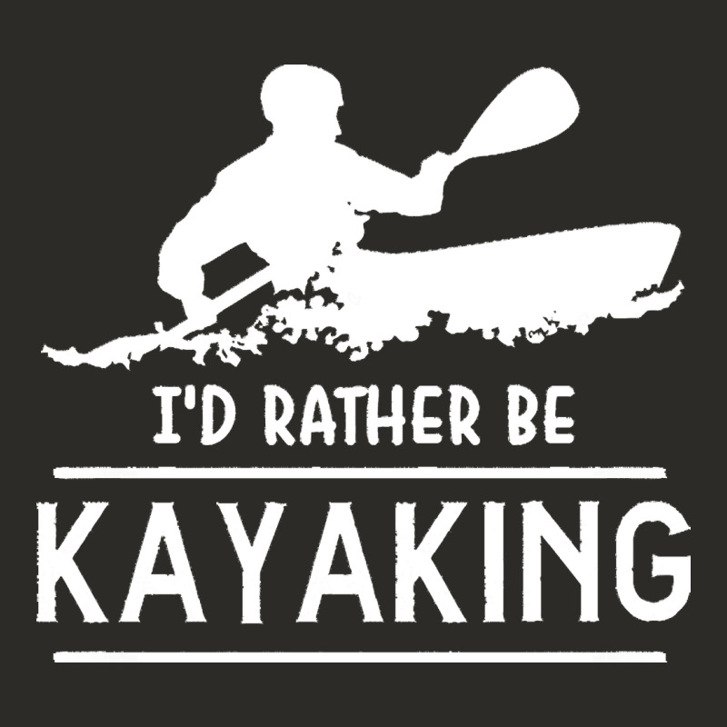 Kayaking T  Shirt I' D Rather Be At The Lake Kayaking T  Shirt Heavy Core Tee by linhVisuals | Teevron