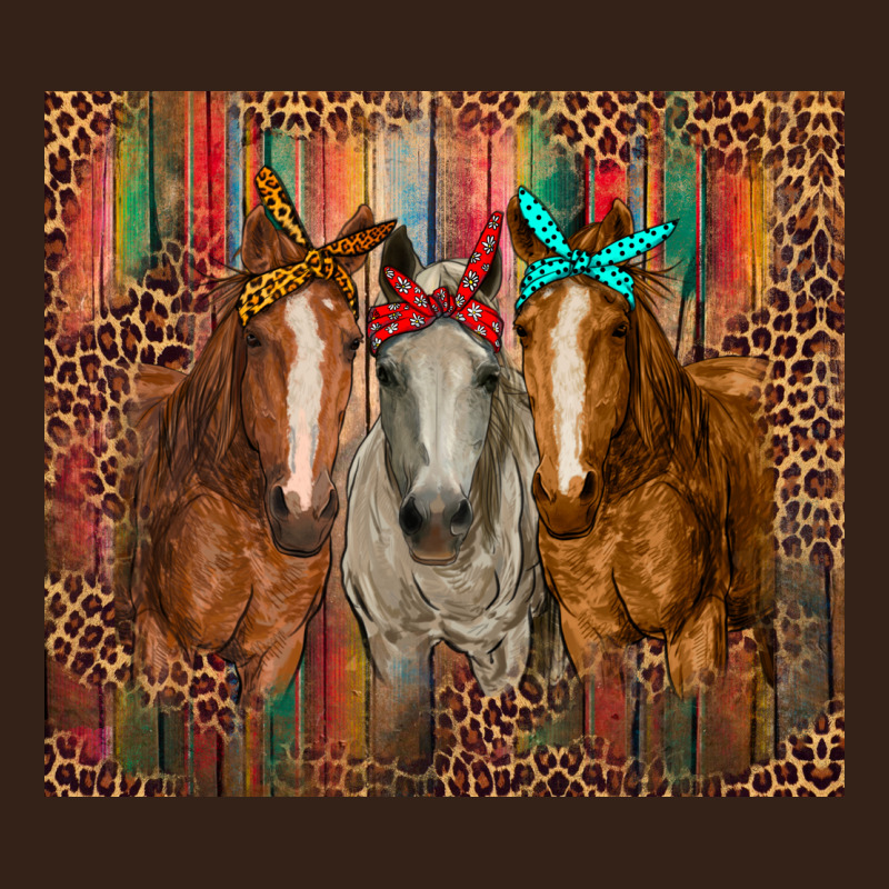 Western Horses With Bandanas Heavy Core Tee by RanaPortraitStore | Teevron