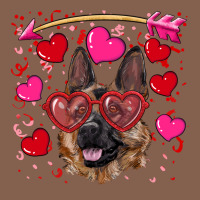 Valentine's German Shepherd Zipper Hoodie | Teevron