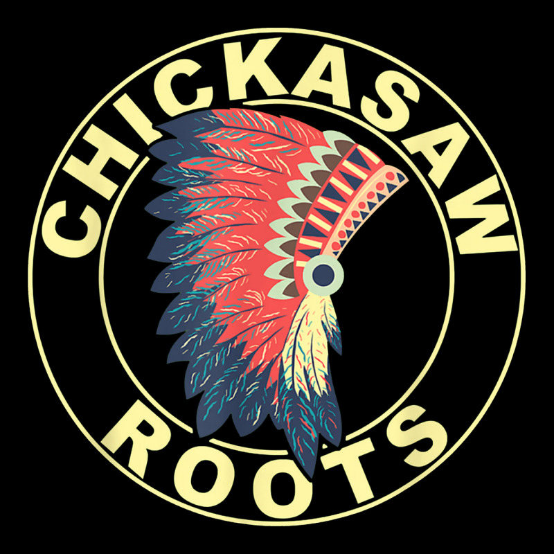 Chickasaw Roots Headdress Native American Chickasaw Nation Heavy Core Tee by linhVisuals | Teevron