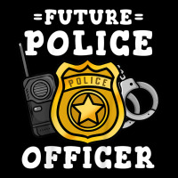 Kids Future Police Officer Policeman Heavy Core Tee | Teevron