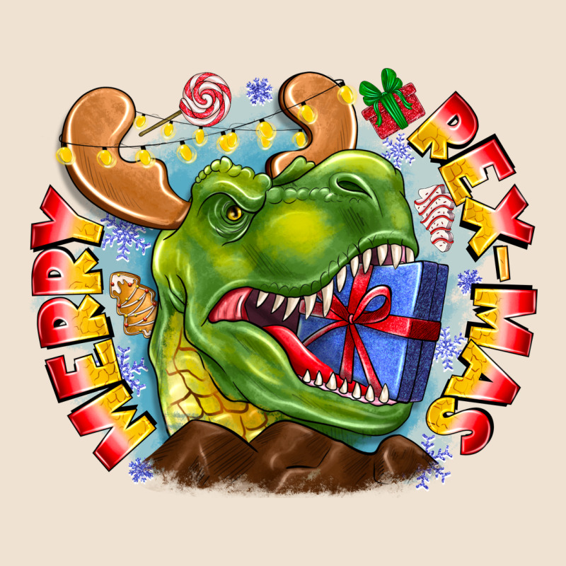 Merry Rexmas Urban Heavy Tee by CowhideDigitalArt | Teevron