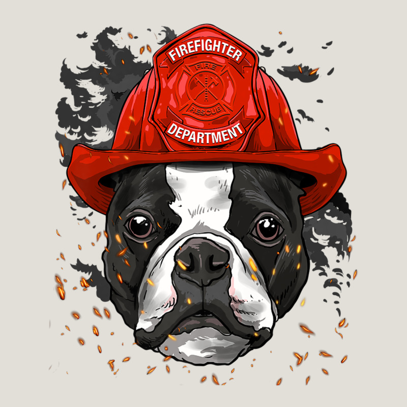 Boston Terrier Firefighter Boston Terrier Dog Lover Premium Heavy Core Tee by linhVisuals | Teevron