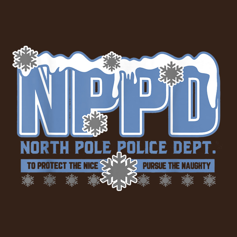 North Pole Police Department Heavy Core Tee by linhVisuals | Teevron