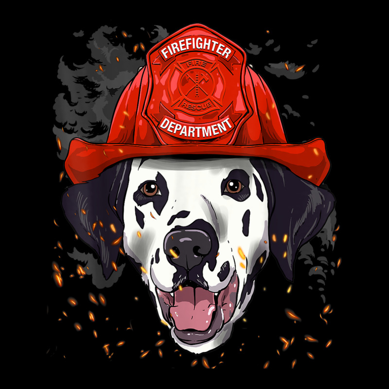 Dalmatian Firefighter Dalmatian Dog Lover Heavy Core Tee by linhVisuals | Teevron