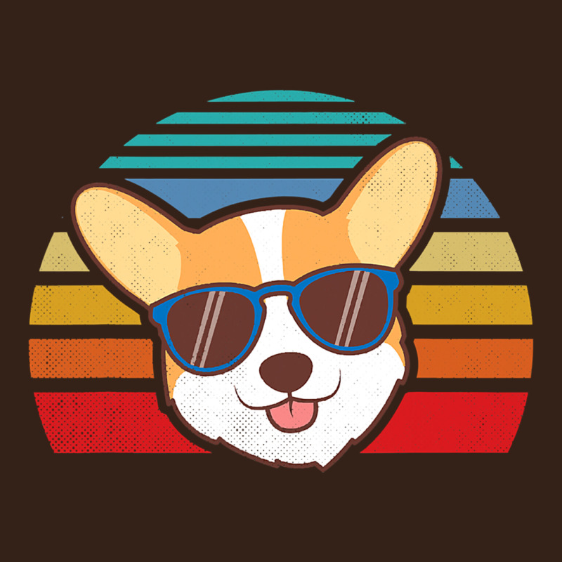 Cool Corgi Vintage 80s Dog Lover Heavy Core Tee by linhVisuals | Teevron