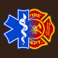 Emt Firefighter Ems Fire First Responder Premium Heavy Core Tee | Teevron