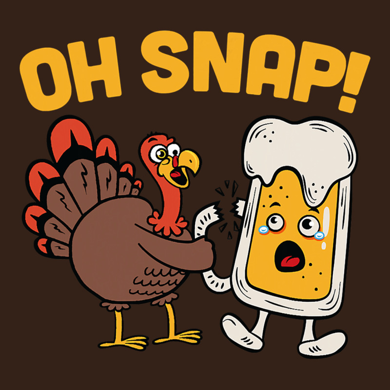 Oh Snap Thanksgiving Cute Turkey Day Heavy Core Tee by linhVisuals | Teevron