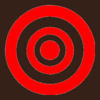 Bullseye Target Heavy Core Tee | Teevron