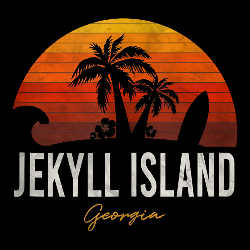 Jekyll Island Beach Georgia Ga Palms Vacation Surf Sundown Tank Top Heavy Core Tee by linhVisuals | Teevron