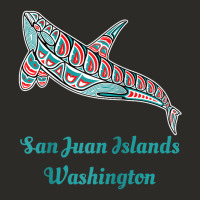 San Juan Islands Upward Orca Killer Whale Native American Raglan Baseb Heavy Core Tee | Teevron