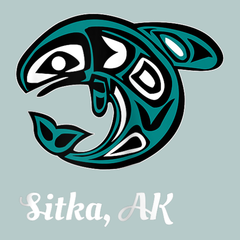 Sitka Alaska Native American Tribal Orca Killer Whale Raglan Baseball Heavy Core Tee by linhVisuals | Teevron