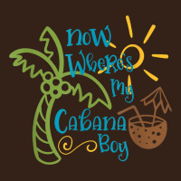 Now Where's My Cabana Boy, Beach Palm Tree Coconut T Shirt Heavy Core Tee | Teevron