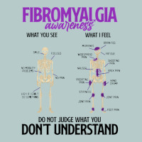 Fibromyalgia Awareness Do Not Judge What You Dont Understand Heavy Core Tee | Teevron