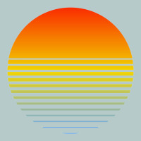 Retro Sunset Heavy Core Tee | Teevron