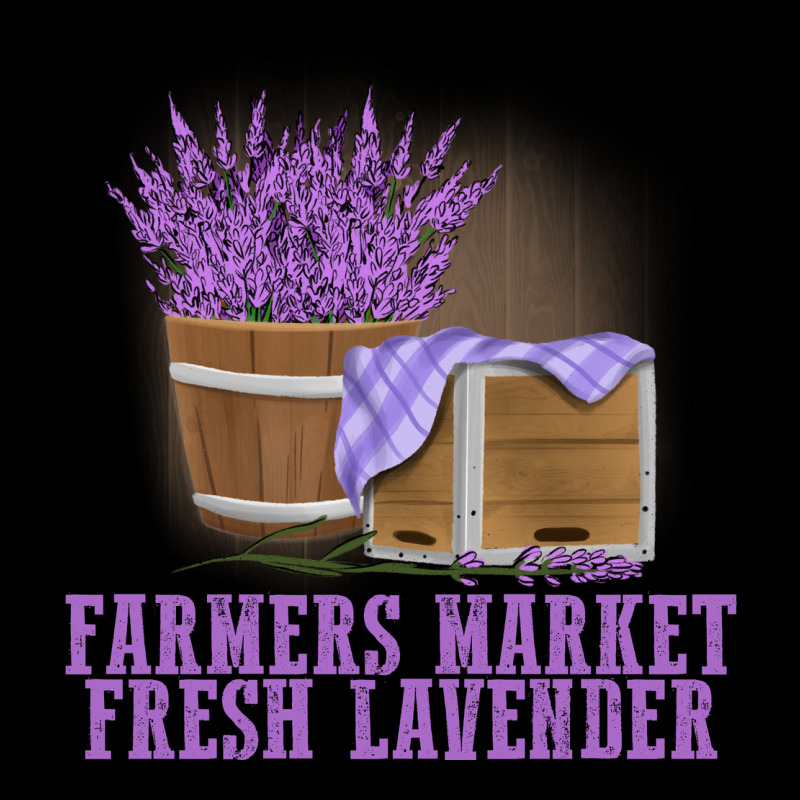 Farmers Market Fresh Lavender Heavy Core Tee by linhVisuals | Teevron