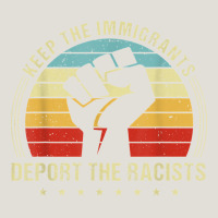 Keep The Immigrants Deport The Racists Heavy Core Tee | Teevron