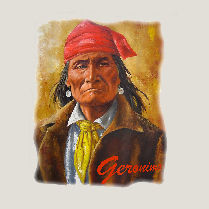 Geronimo Apache Warrior Native American T Shirt Heavy Core Tee by linhVisuals | Teevron