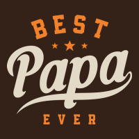 Mens Best Papa Ever Funny Fathers Day Heavy Core Tee | Teevron