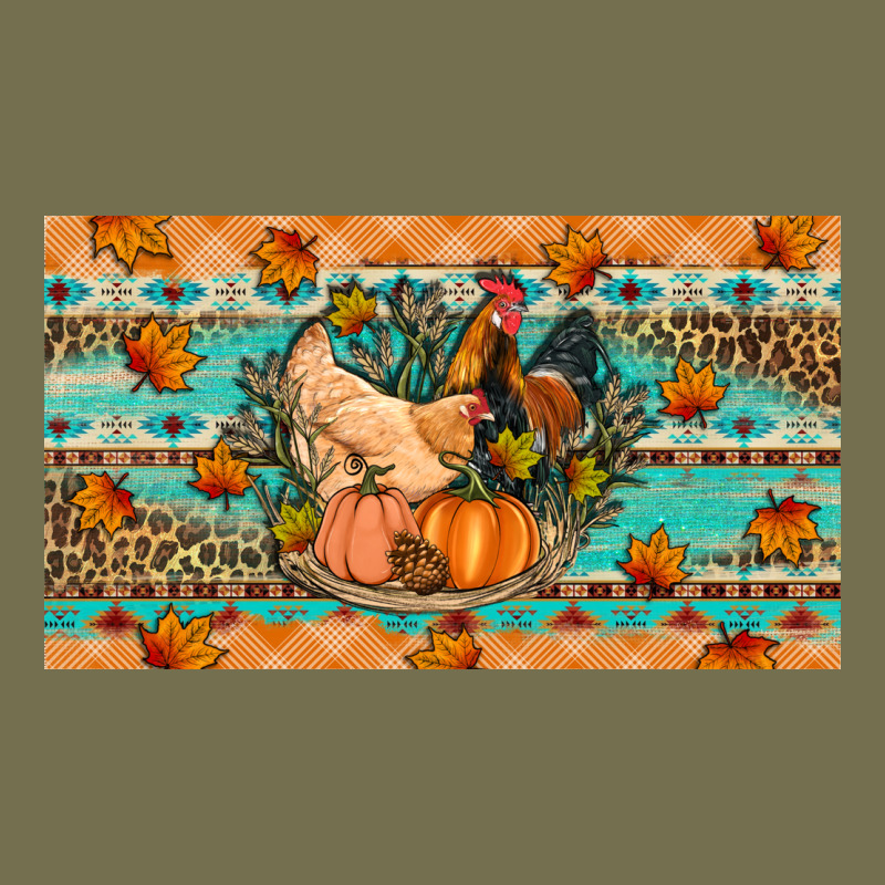 Fall Coop Animals Pumpkin Vintage Hoodie by Artiststas | Teevron