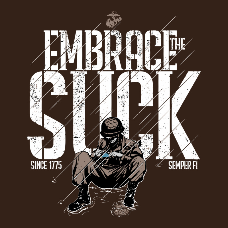 Embrace The Suck Vintage Heavy Core Tee by linhVisuals | Teevron
