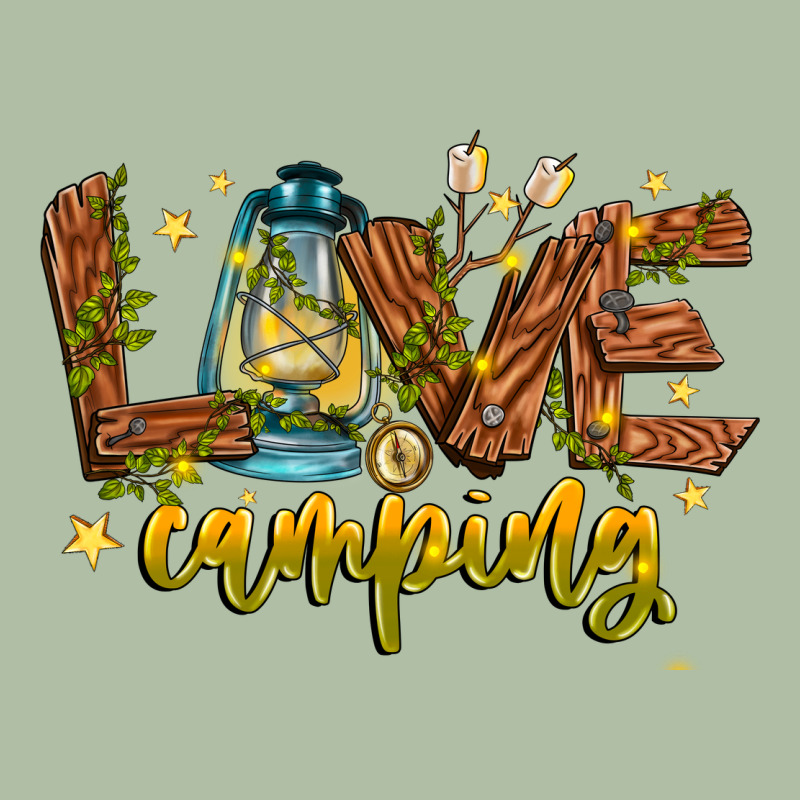 Love Camping Urban Heavy Tee by CowhideDigitalArt | Teevron