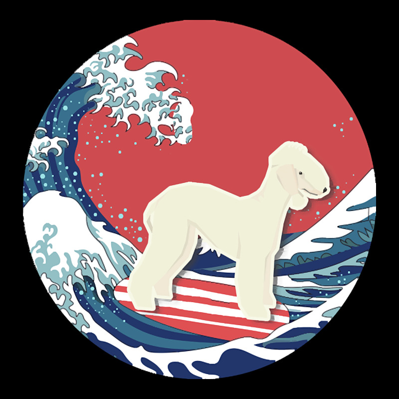 Bedlington Terrier T  Shirt Bedlington Terrier Gifts   Ocean Waves Sur Heavy Core Tee by linhVisuals | Teevron
