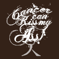 Brain Cancer T  Shirt Cancer Can Kiss My Ass! Brain ( Gray Ribbon) T Heavy Core Tee | Teevron