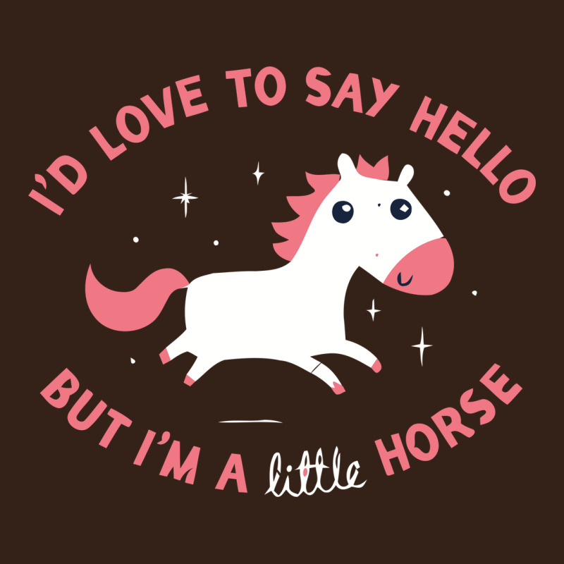 I'm A Little Horse Heavy Core Tee by linhVisuals | Teevron