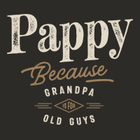 Mens Pappy Because Grandpa Is For Old Guys Funny Heavy Core Tee | Teevron