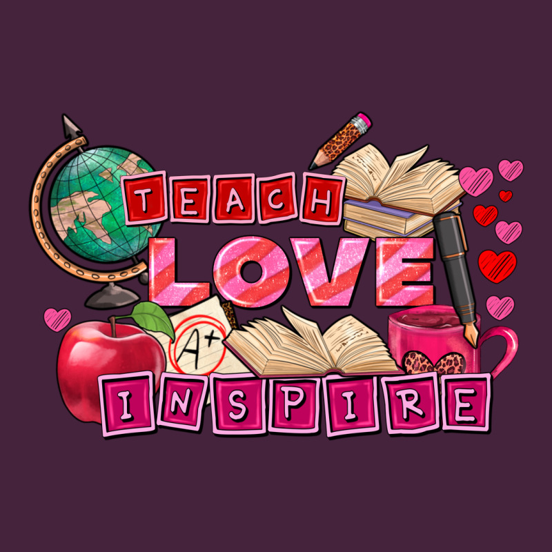 Valentine's Day Teach Love Inspire Premium Tee by FaDigitalArtStudio | Teevron