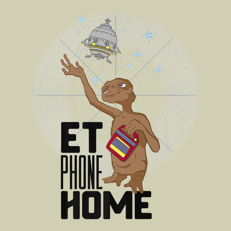 E.t. Phone Home Spaceship Flying Away Premium T Shirt Heavy Core Tee by linhVisuals | Teevron