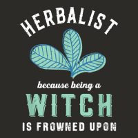 Funny Herbalist Because A Witch Is Frowned Upon Herbalism T Shirt Heavy Core Tee | Teevron
