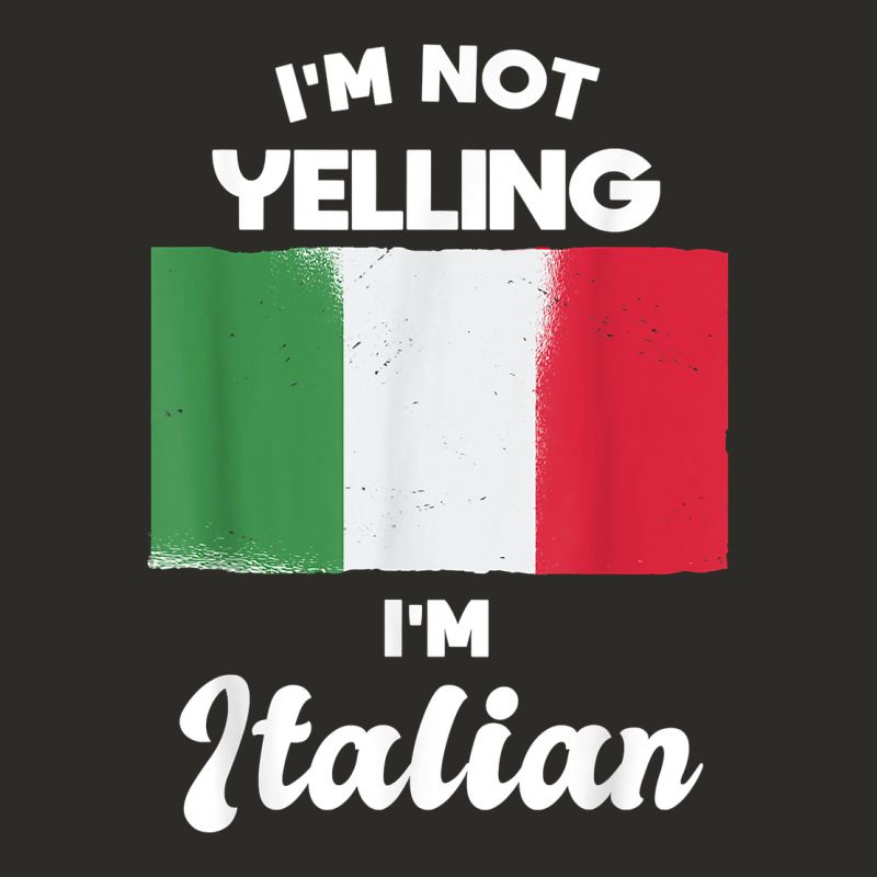I'm Not Yelling I'm Italian T Shirt Heavy Core Tee by linhVisuals | Teevron