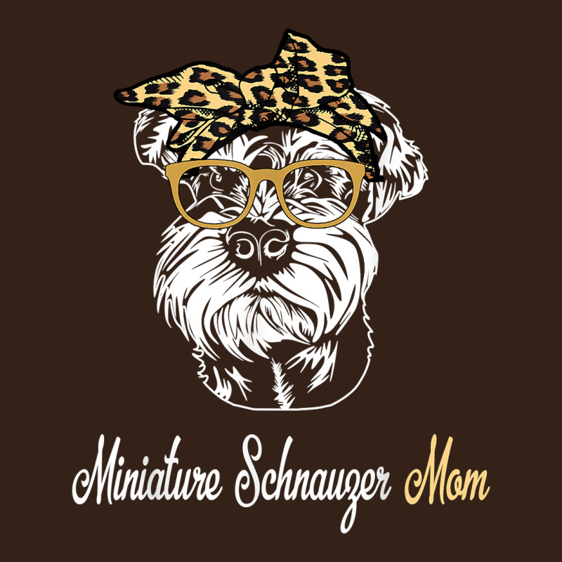 Birthday And Mother's Day Gift Miniature Schnauzer Mom T Shirt Heavy Core Tee by linhVisuals | Teevron