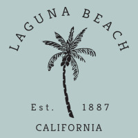 Retro Cool Laguna Beach California Palm Tree Unique Novelty Sweatshirt Heavy Core Tee | Teevron