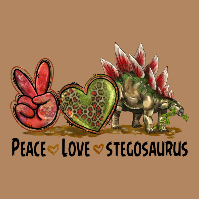 Peace Love Stegosaurus Long Sleeve Tee by LillyAllenDesigns | Teevron