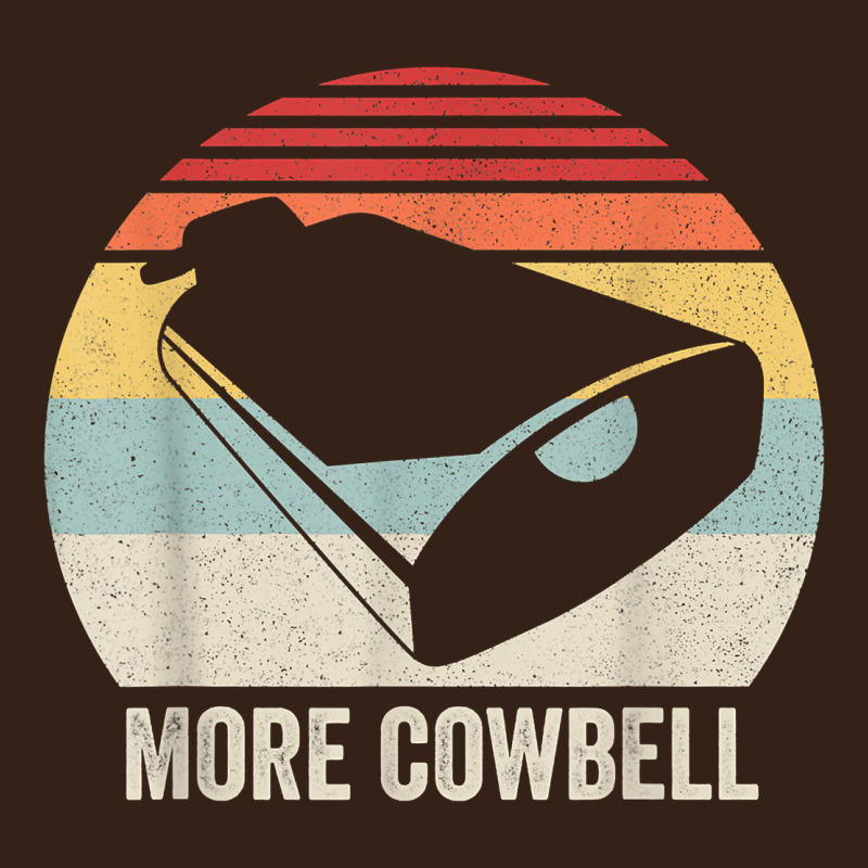 Retro More Cowbell Shirt Funny Drummer Gift Vintage T Shirt Heavy Core Tee by linhVisuals | Teevron