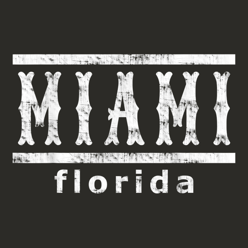 Miami Florida Souvenir T Shirt Heavy Core Tee by linhVisuals | Teevron