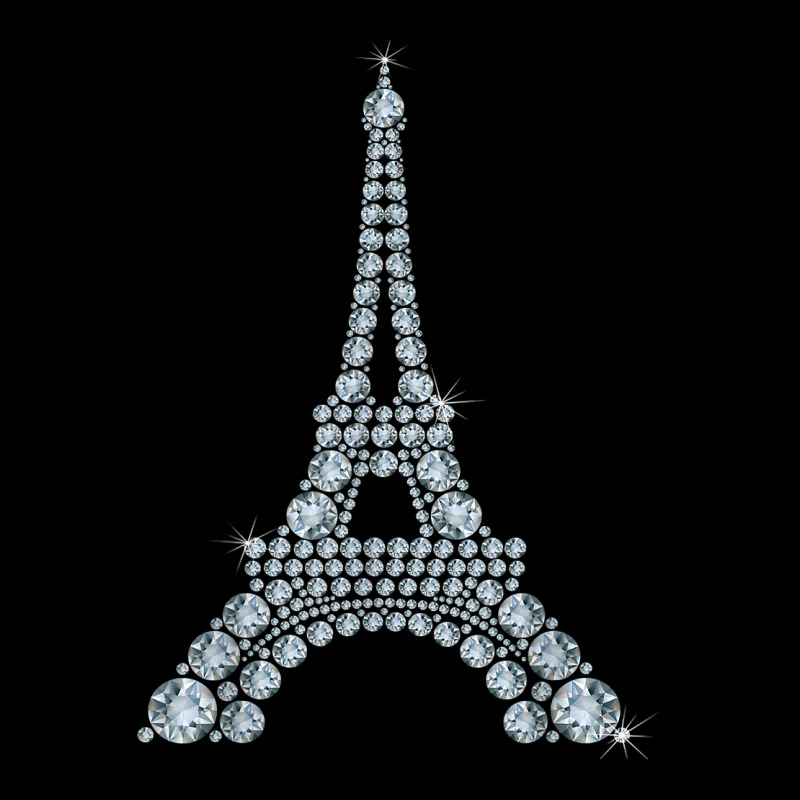 Eiffel Tower With Diamonds The Parisian French Love Sign T Shirt Heavy Core Tee by linhVisuals | Teevron