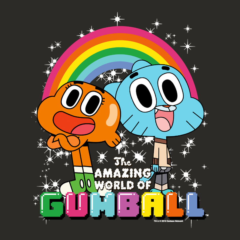 Cn The Amazing World Of Gumball & Darwin Rainbow Portrait Pullover Hoo Heavy Core Tee by linhVisuals | Teevron