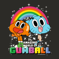Cn The Amazing World Of Gumball & Darwin Rainbow Portrait Pullover Hoo Heavy Core Tee | Teevron