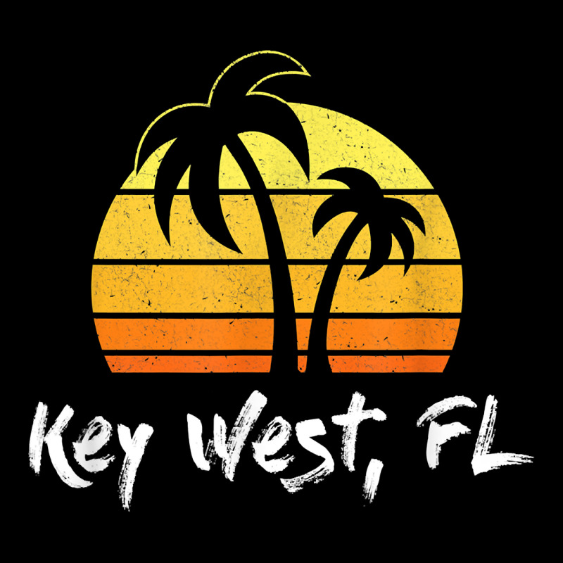 Retro Key West T Shirt Florida Beach Shirt Heavy Core Tee by linhVisuals | Teevron