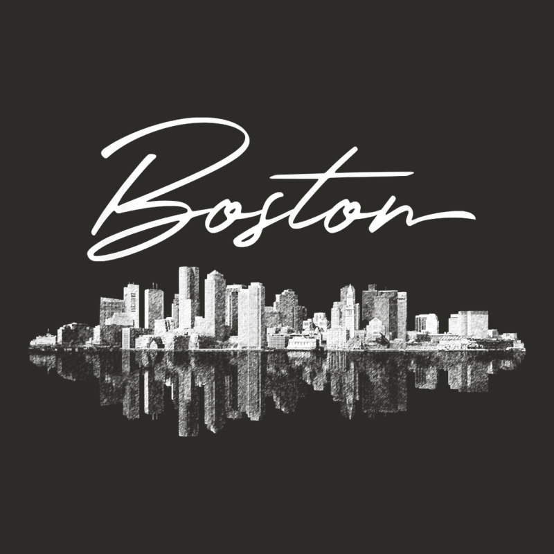 Boston Skyline T Shirt For Women, Men, Girls & Boys Heavy Core Tee by linhVisuals | Teevron